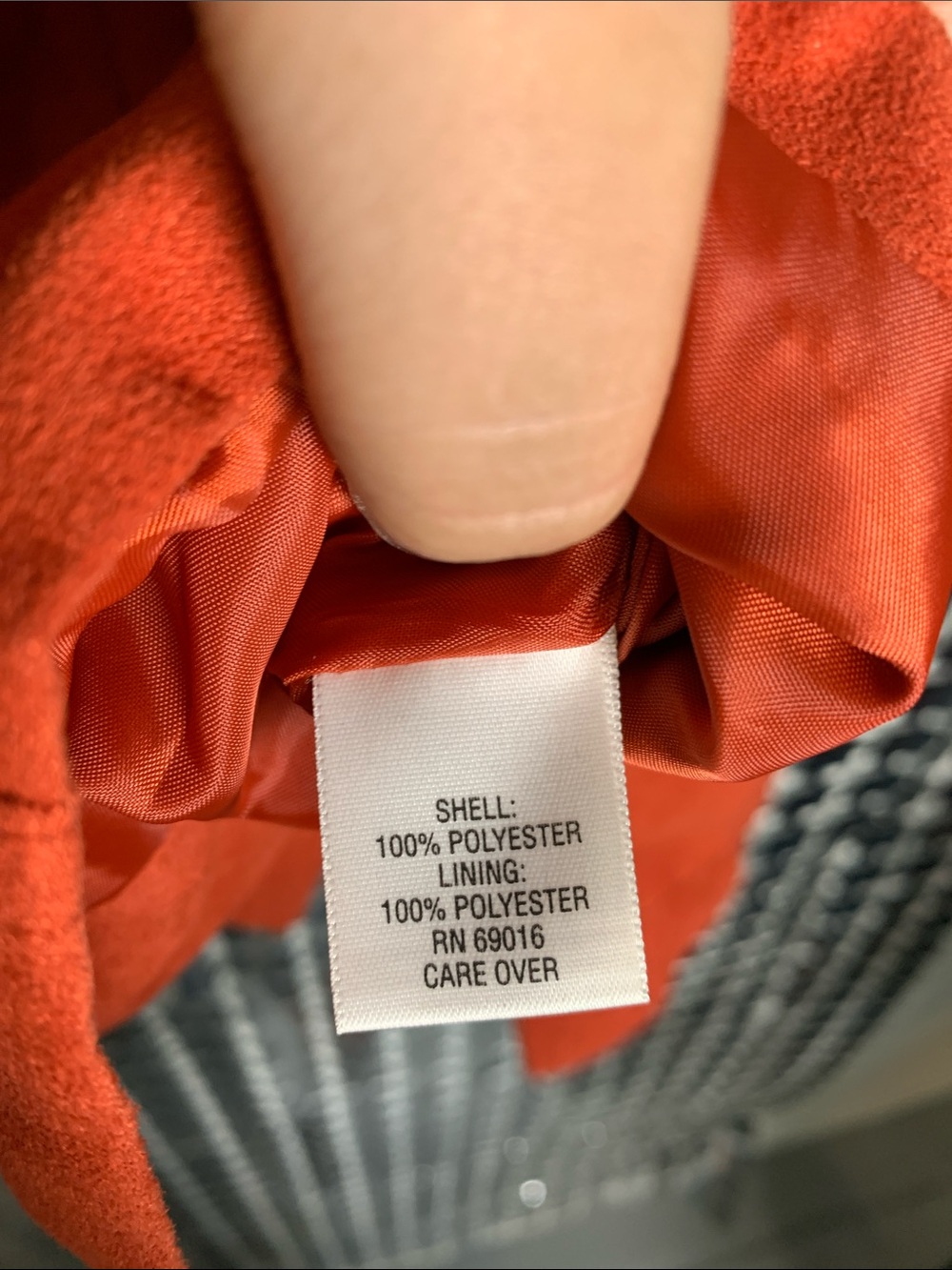 Studio Works Rust Orange Button-Front Utility Jacket - Picture 3 of 5